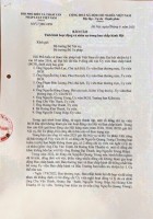 Báo cáo tình hình hoạt động và nhân sự Ban Chấp hành Trung ương Hội Phổ biến và Tham vấn pháp luật Việt Nam