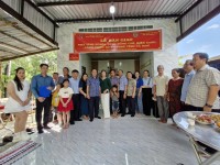 Học viện Tư pháp trao nhà tình nghĩa cho công chức Sở Tư pháp tỉnh Cà Mau