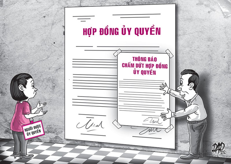 Tính pháp lý của điều khoản “không được hủy ngang” trong hợp đồng ủy quyền