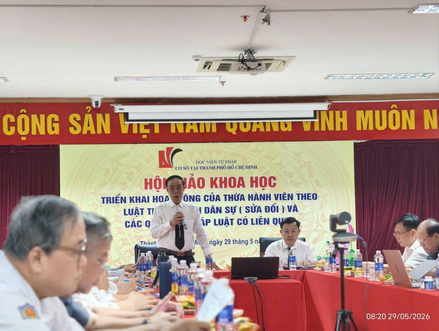 Ông Nguyễn Trường Thiệp phát biểu khai mạc Hội thảo